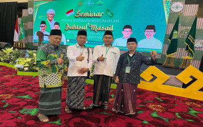 Pengurus Cabang Nahdlatul Ulama (PCNU) Samarinda Ikuti Seminar Sistem Istimbath Hukum dan Bahtsul Masail